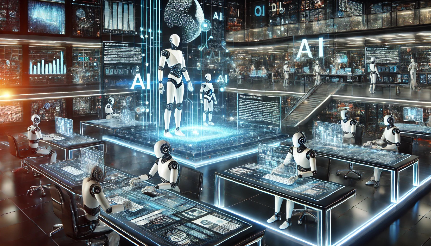 Intelligenza artificiale e giornalismo - Foto AI