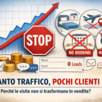 Perché il traffico non basta: come trasformare le visite in clienti nel turismo e nel food Tanto traffico, pochi clienti - Foto abai