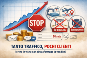 Tanto traffico, pochi clienti - Foto abai