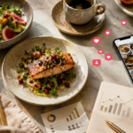 Collaborazioni con creator e food influencer: come selezionarli e misurarne l’impatto Immagine editoriale dedicata alle collaborazioni tra brand food, ristoranti, hospitality e creator digitali, con riferimenti visivi a contenuti social, engagement e analisi dei risultati.