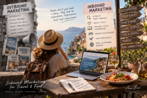 Inbound marketing nel turismo e nel food a confronto con l'outbound marketing